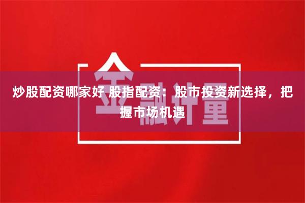 炒股配资哪家好 股指配资：股市投资新选择，把握市场机遇