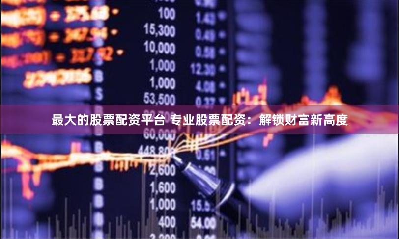 最大的股票配资平台 专业股票配资：解锁财富新高度